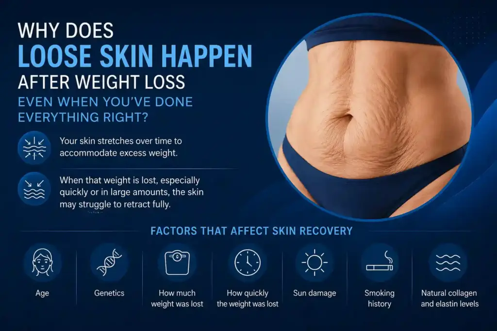 Why Does Loose Skin Happen After Weight Loss Even When You’ve Done Everything Right Shoreditch?